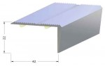 Profil na schodové hrany Roll - 22 x 42 mm samolepicí - Alu zlato - 300 cm