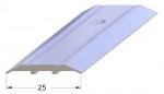 Přechodový profil Roll - 25 mm,vrtaný - Alu zlato - 270 cm