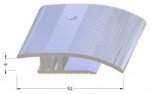 Vyrovnávací profil Roll - s 6 mm základním profilem - Alu ušlechtilá ocel - 270 cm