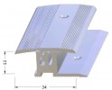 Přechodový profil Light pro dilatační spáry s 12 mm základním profilem - Alu zlato - 270 cm