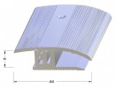 Vyrovnávací profil Light s 9 mm základním profilem - Alu stříbro - 270 cm