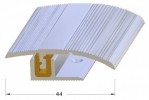 Vyrovnávací profil Light se 7 mm základním profilem - Alu stříbro - 270 cm