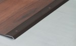 Lino - ukončovací profil Roll - 3,5 mm,vrtaný - Alu bronz - 270 cm