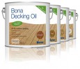 Bona Decking Oil - Mahagon - 2,5L,  Decking Oil  je složen ze směsi přírodních rostlinných olejů pro ochranu venkovních dřevěných ploch