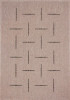 Kusový koberec FLOORLUX / 20008 SILVER-BLACK - rozměr  60x110 cm