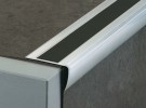 Profil na hrany schodů Roll - 30 x 58 mm s vložkou - Alu stříbro - 300 cm