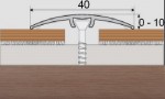Přechodový profil UNIVERZÁLNÍ 40 mm s nivelací 10 mm - 93 cm - Buk světlý
