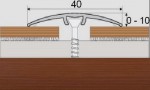 Přechodový profil UNIVERZÁLNÍ 40 mm s nivelací 10 mm - 270 cm - Třešeň